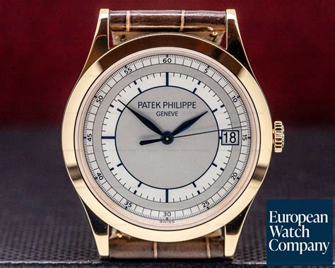 Patek Philippe Calatrava 5296R 18K Rose Gold Sector Dial.